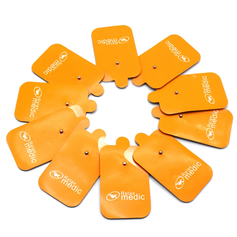 10 шт. импульса физической терапевтический электрод колодки для Десятки