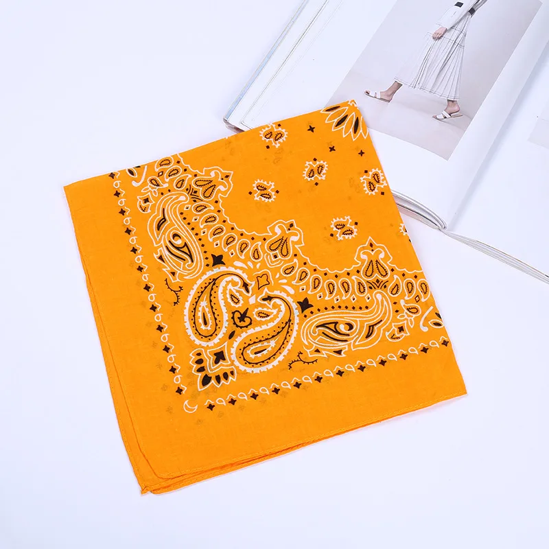 Модная бандана шарф для волос женщин новинка 2020 искусственные хлопковые шарфы