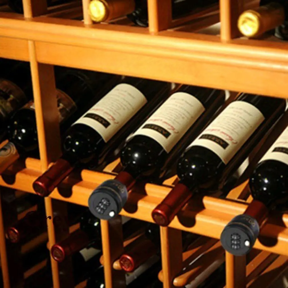 Пластиковая бутылка замок с паролем Комбинированный Замок для винных бутылок