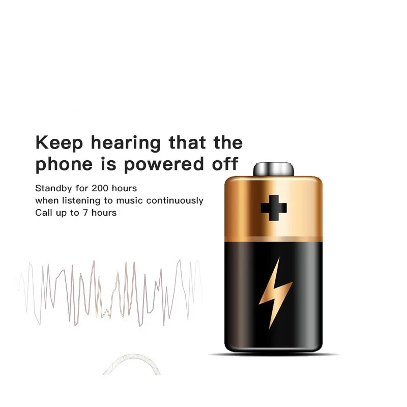 

Tws Back-Mounted 5.0 Sports Wireless Bluetooth Earphone, Neck-Mounted Running Bluetooth Headset Spring-Type Retratable Headphone