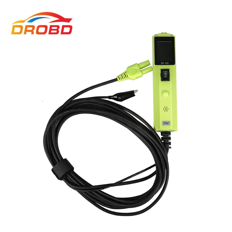 Новый JDIAG BT 100 оригинальный тестер электрической системы батареи BT100|circuit tester|electric