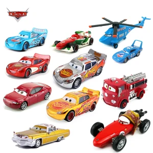 Disney Pixar racing 3 40 стилей Гальванизированный Серебряный McQueen и автомобиль король 1:55 литой под давлением автомобиль из металлического сплава для мальчиков детская игрушка подарок