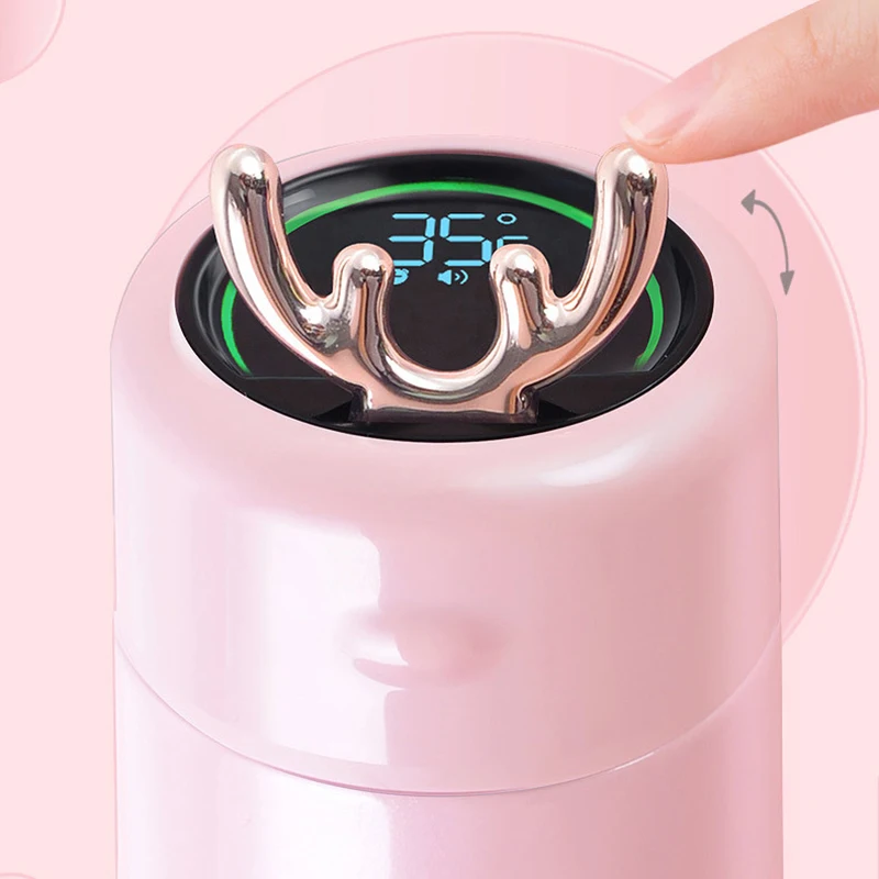 450 мл термосы с тепловым дисплеем милый олень из нержавеющей стали My Hot Water Bottle