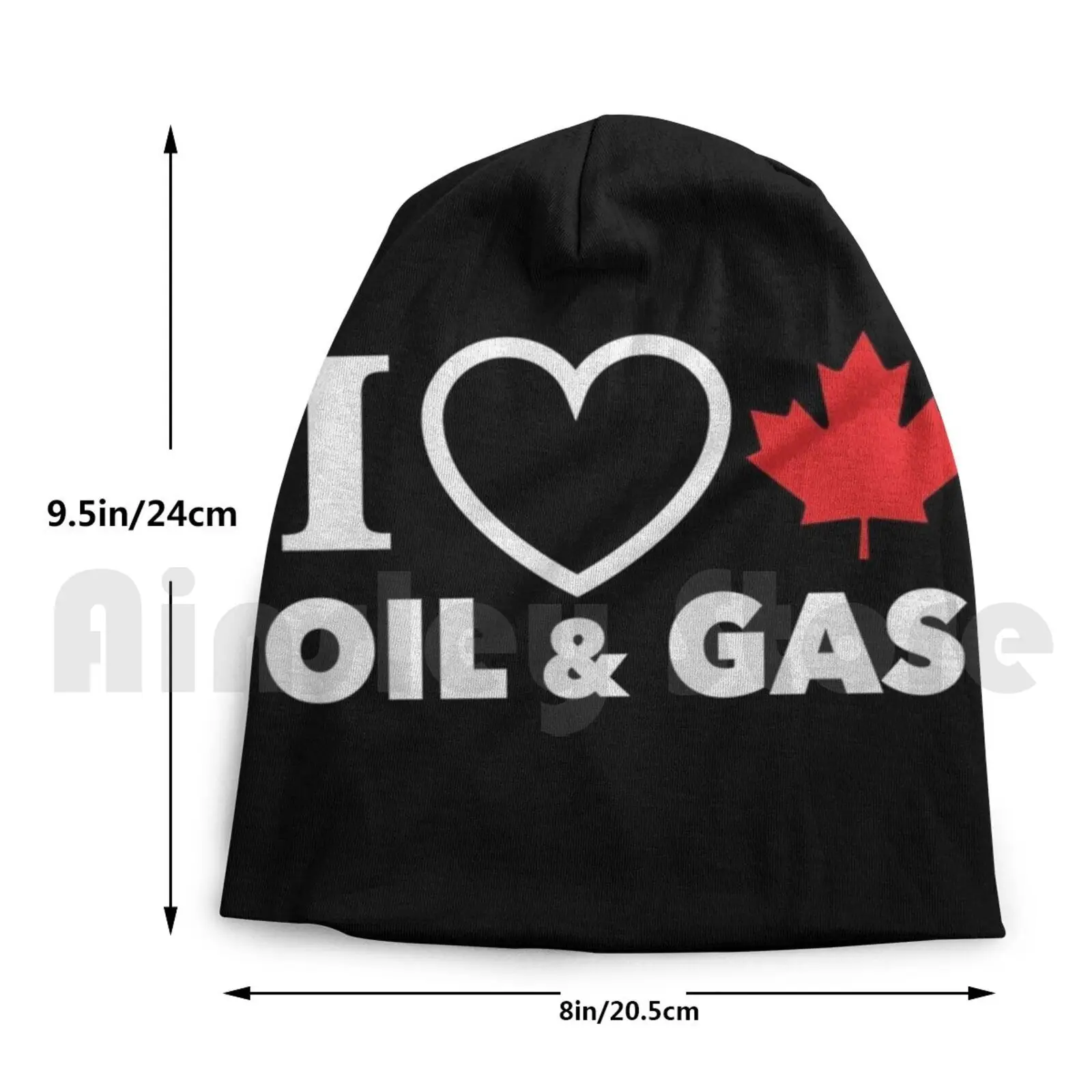 Я люблю канадскую нефть и газ красное сердце кленовые листья провинция Альберта