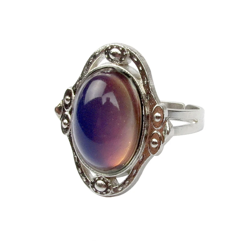 Лошадь глаз золотые кольца синий камень заполненный лист кольцо обручальное