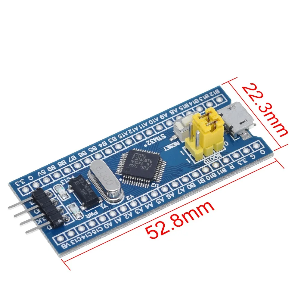 STM32F103C8T6 ARM STM32 минимальная системная макетная плата модуль для Arduino DIY Kit+ ST-Link V2 Mini STM8 симулятор загрузки