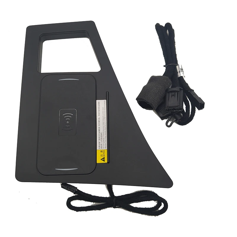 new wireless charger for audi q7 2016 2018 cordless charging board armrest box phone holder for iphone charge case free global shipping