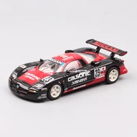 143 scale highspeed nissan r390 gt1 no 23 endurance gt racing car model metal vehicles diecast toy pull back of baby boys gift