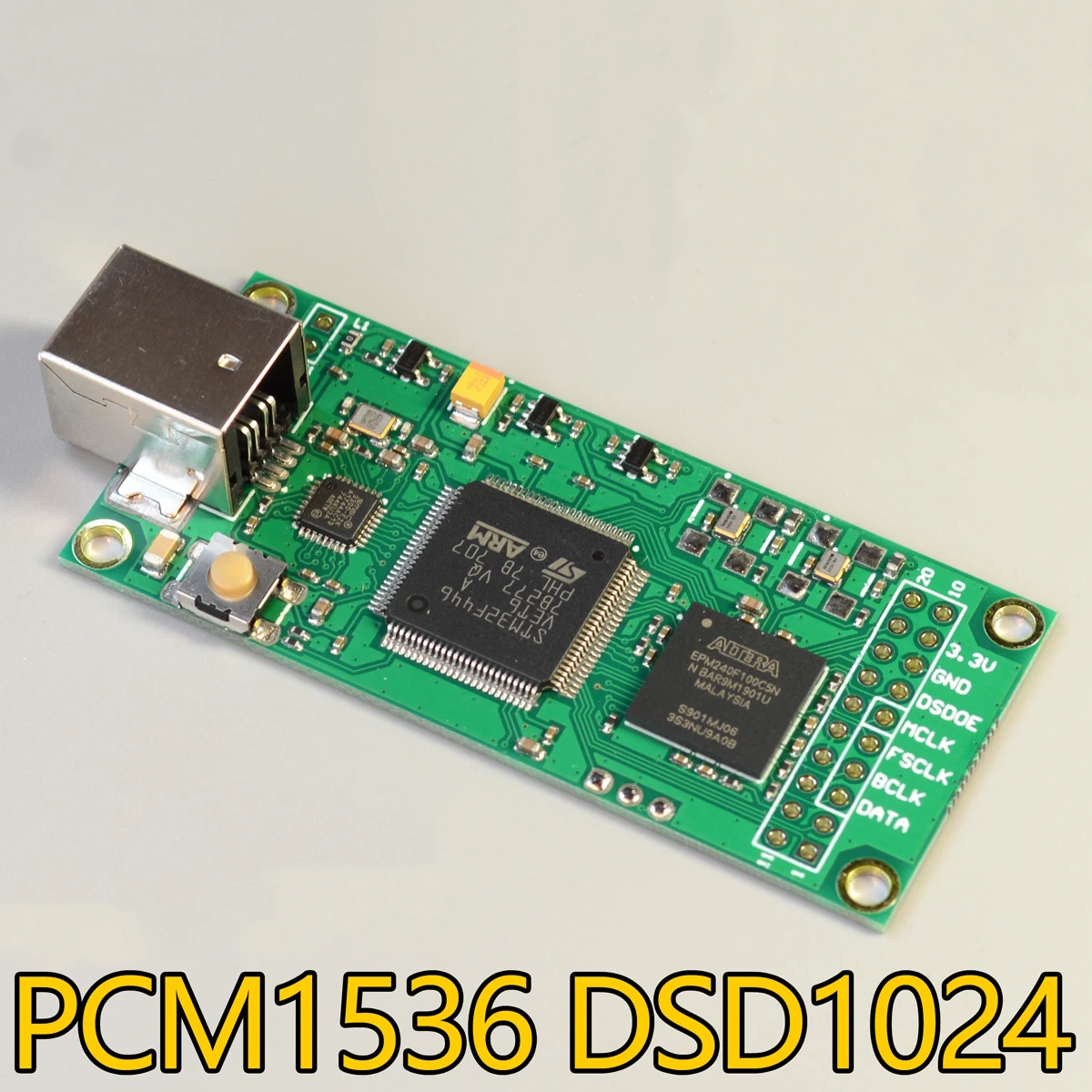

Фонарик PCM1536 DSD1024, совместимый с смартфоном Apple XMOS в I2S