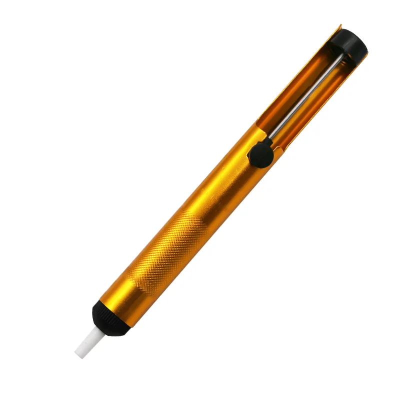

Aluminum Metal Desoldering Pump Suction Tin Gun Soldering Sucker Pen Removal Vacuum Soldering Iron Desolder Hand Welding Tools