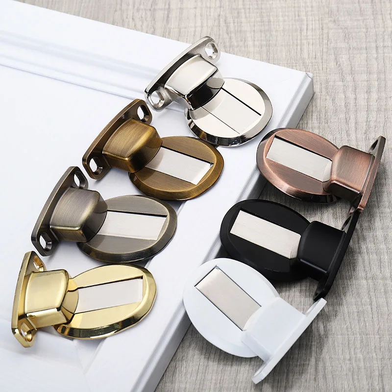 Магнитный дверной ограничитель из цинкового сплава магнитный для