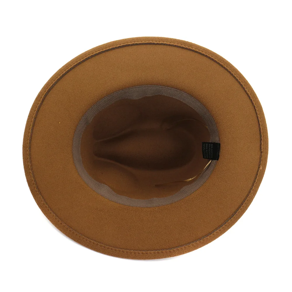 

Clearance Sale Solid Fashion Fedoras Hat Men Women's Fashion Jazz Hat Summer Spring Black Woolen Blend Cap Outdoor Casual Hats