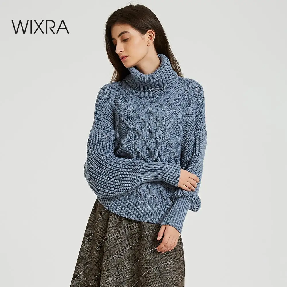 Wixra Женские повседневные кофты с длинным рукавом свитшот толстовка база базовая тренды повседневная Осень-весна зима Пуловер водолазка тёплая о-образный вырез кэжуал