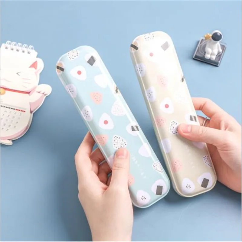 Минимализм Железный кавайный детский подарок металлический милый чехол для