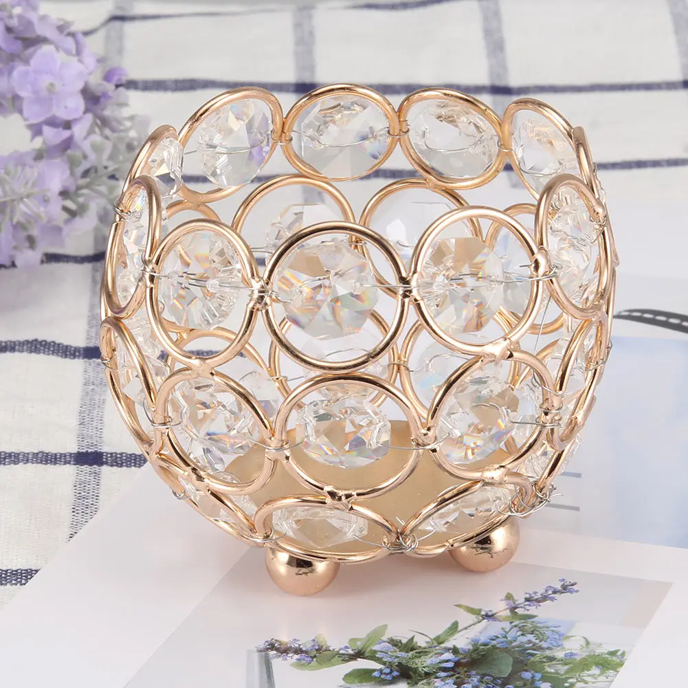 8 см подсвечник хрустальный шар для дома вечерние свадебные украшения канделябр