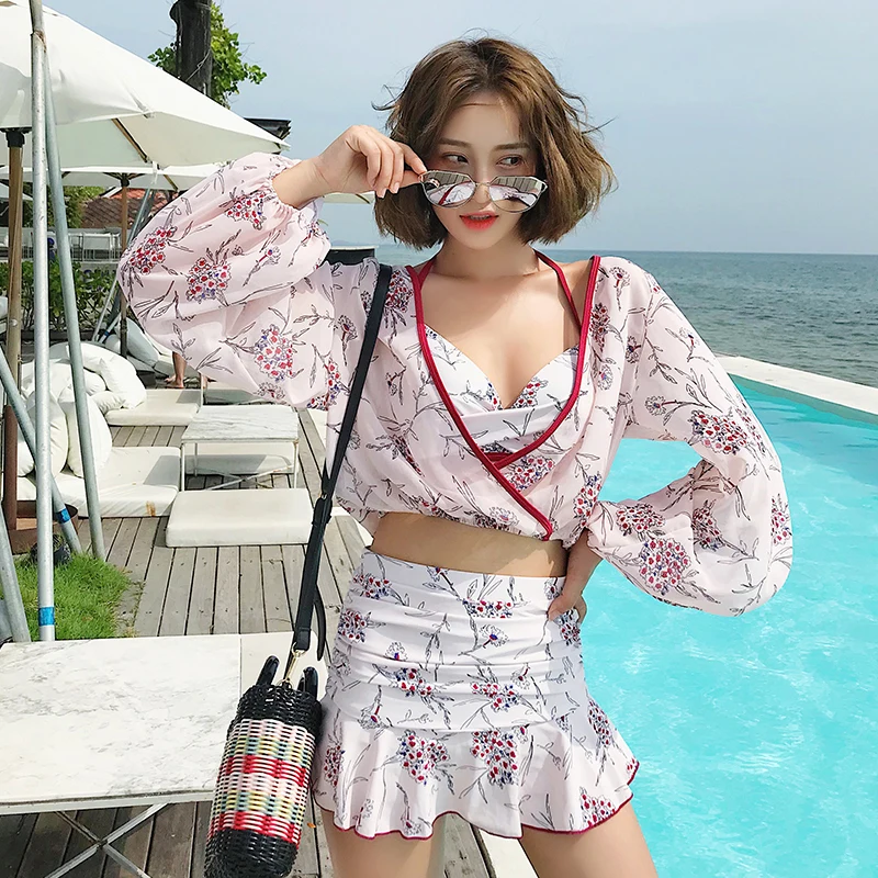 

Couples Swimwear Woman Bikini Monokini Bandage Man Swimming Pants Swimsuit Beachwear Bathing