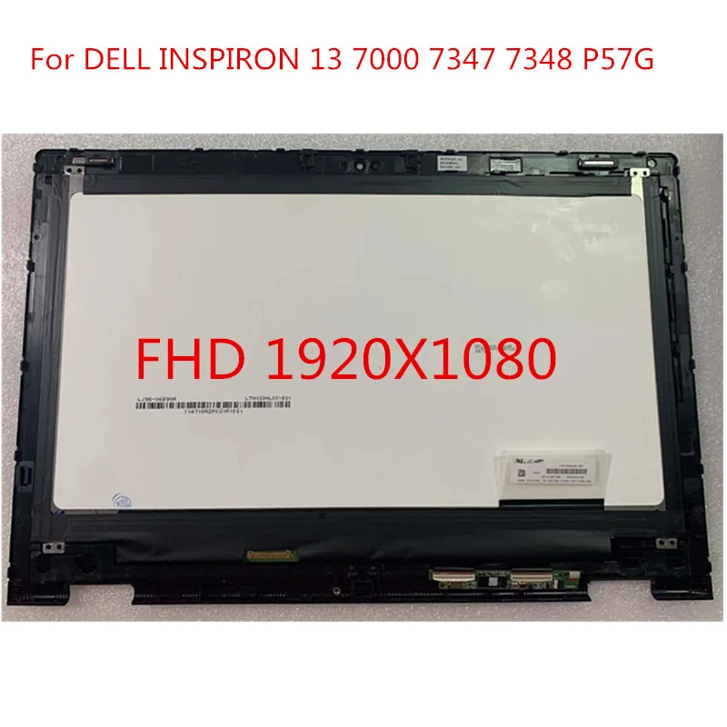 13-дюймовый светодиодный сенсорный ЖК-экран для DELL INSPIRON 13 7000 7347 7348 P57G ЖК-дисплей в