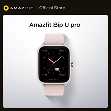 NEW 2021 Amazfit Bip U Pro GPS Smartwatch Color Screen 31g 5ATM Water-resistance 60+ Sports Mode Smart Watch for Android IOS