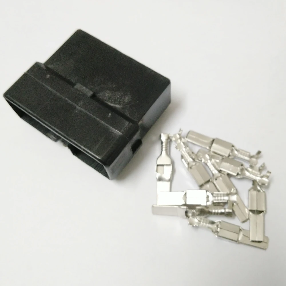 

FMchip 6098-0156 Socket DJ7101Y-4.8-21 Automotive Connector 6098-0154 Housing DJ7101Y-4.8-11 With Pins Contact