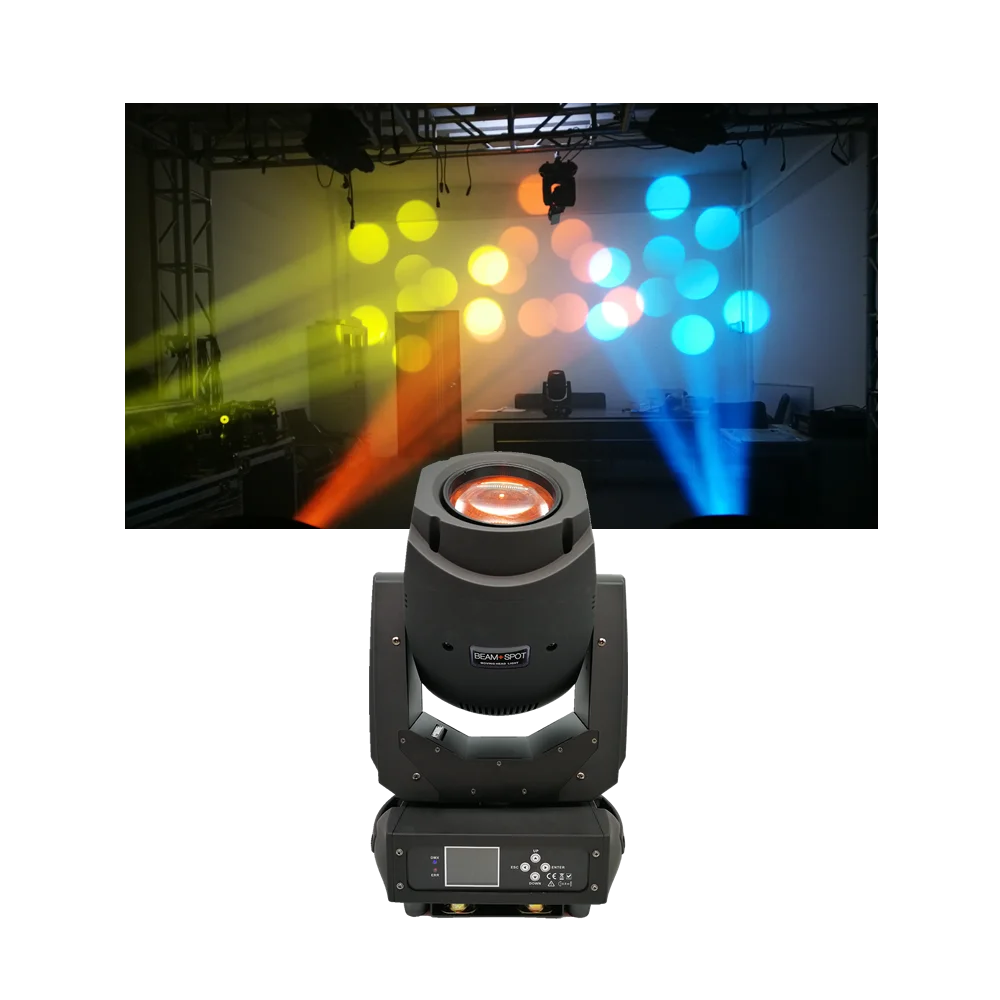 

Бесплатная доставка Высокое Яркость светодиодный Лира 200w луч/пятно 2in1 Moving головной светильник 3 фасеток DMX512 сцены DJ светильник ing оборудова...