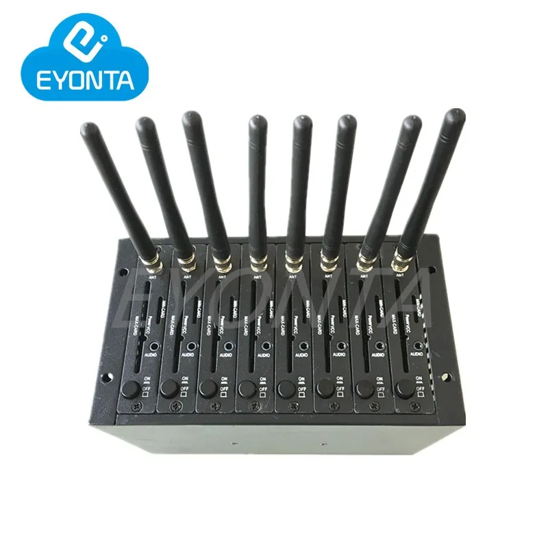 

8 ports GSM SMS Modem Pool For sms broadcast and marketing solution
