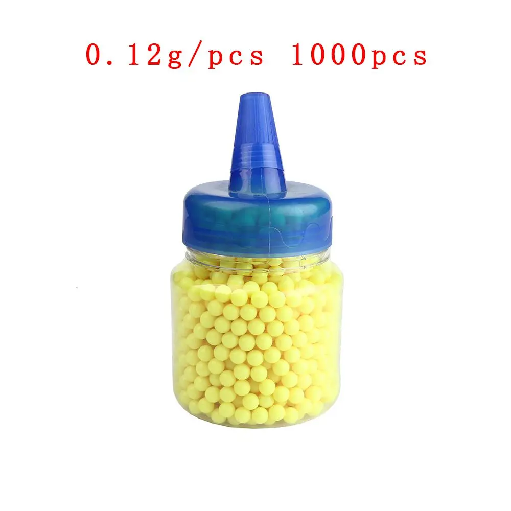 0.12g 1000 pieces Для охоты на открытом воздухе, BB мяч, 0,12 г, страйкбол, тактический, 1000, Круглый, для пейнтбола, винтовки, пистолет, патроны, стреляющая пуля, Рогатка, страйкбол, мяч - Цвет: 0.12g 1000 pieces