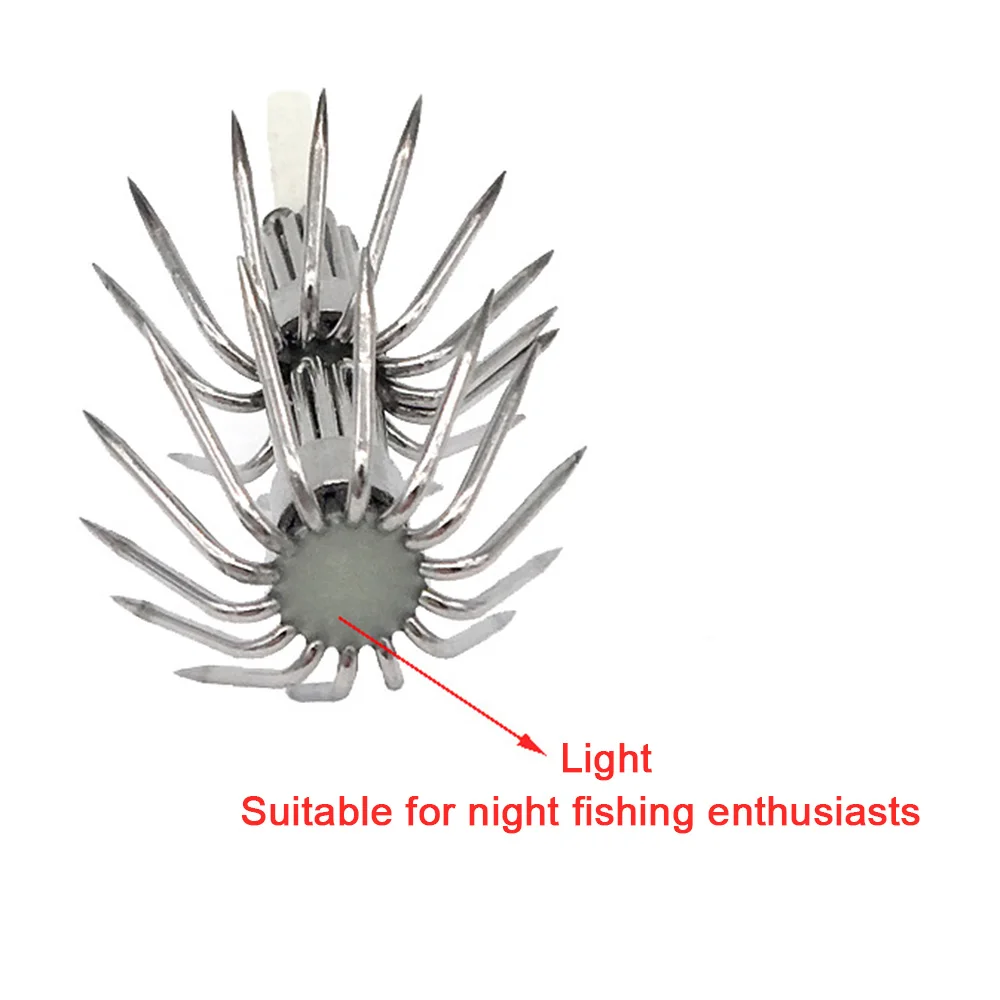 10 шт. светящиеся в темноте приманки-осьминог | Спорт и развлечения