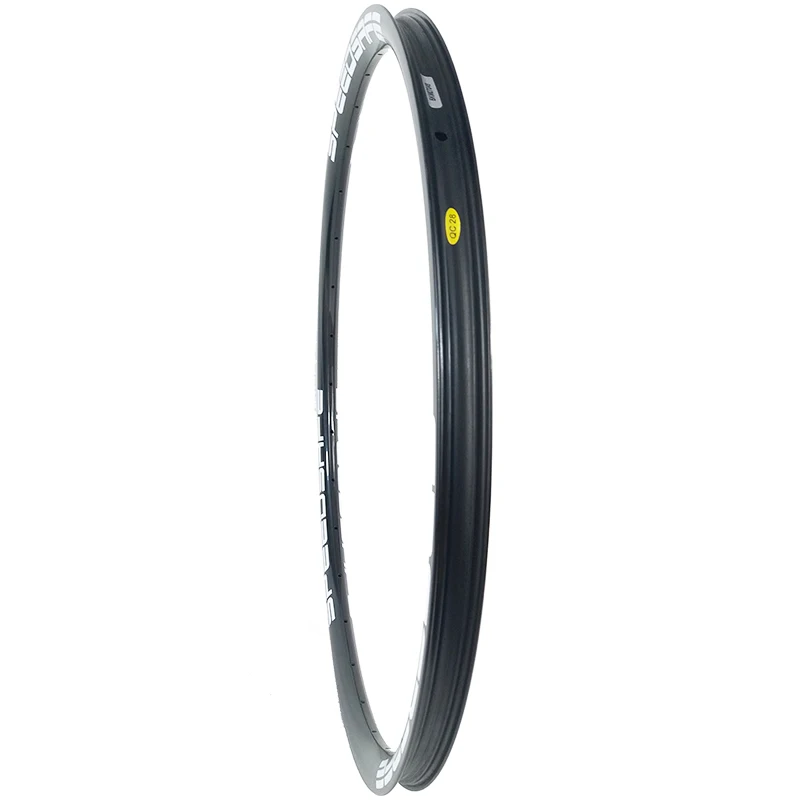 Супер светильник 29er 370g MTB XC 28 мм Асимметричный карбоновый бескамерный обод TL READY UD