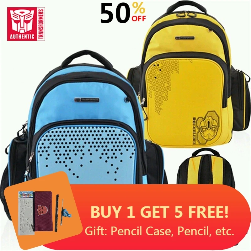 Трансформеры новинка 2019 рюкзак с 3D рисунком робота детский школьный для