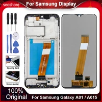 original display for samsung galaxy a01 display touch screen for galaxy a015 lcd display digitizer replacement parts a015f a015g