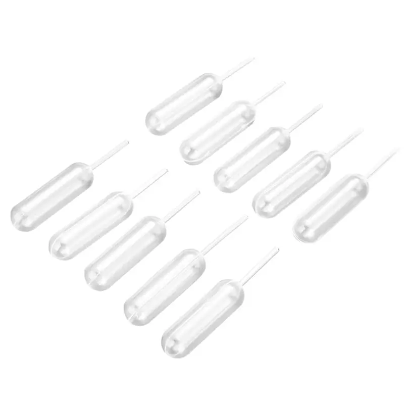 50pcs/LOT 4ml Plastic Squeeze Transfer Pipettes Dropper Disposable For Strawberry Cupcake Ice Cream Chocolate  Канцтовары