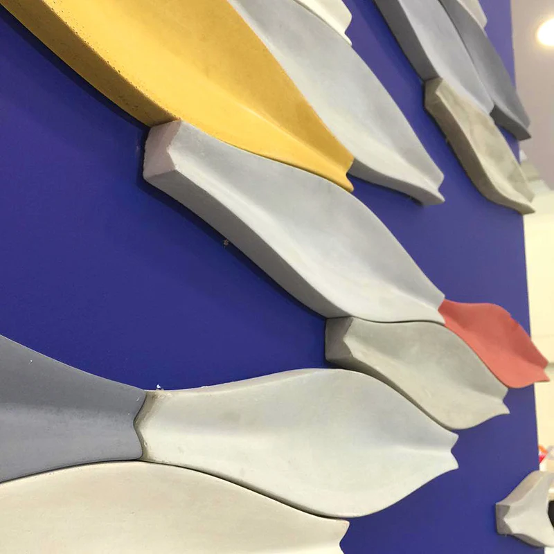 Силиконовая форма для бетонной плитки силиконовая резина кирпичной стены 20*5