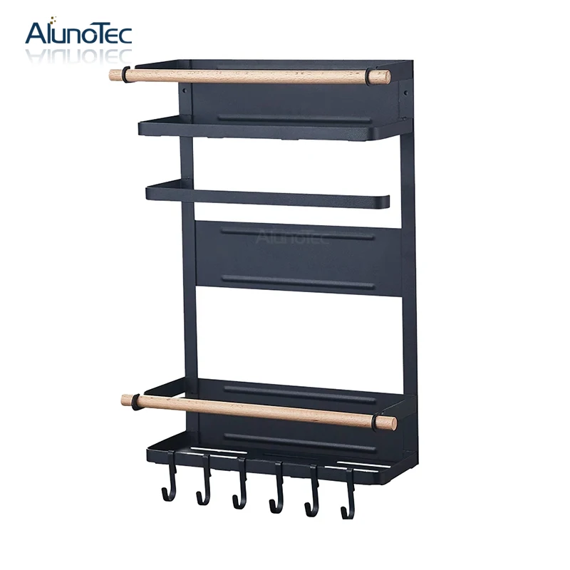 Кухонный магнитный держатель для хранения холодильника рулон бумажных