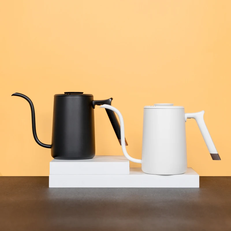 TIMEMORE Fish Pure pour over чайник 700 мл 6 мм носик кофейник легкий для вертикального потока