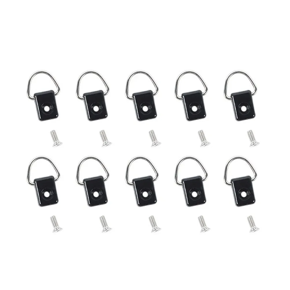

Metal Tie-Down D-Ring Replacement Universal 10PACK Accessory D-Plate Decoration