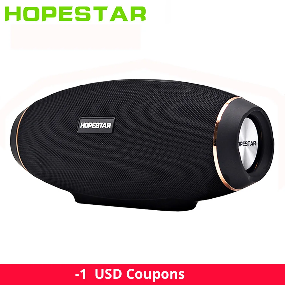 Hopestar H20 30 Вт портативный Bluetooth динамик 10 H27 boombox водонепроницаемый mp3 музыкальная