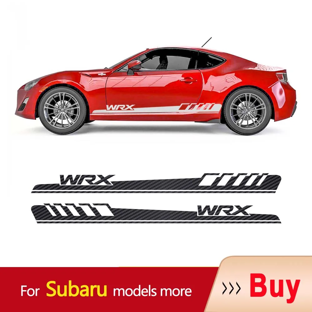 

Car Side Stickers Body Stripes Vinyl Decal For Subaru TRIBECA Vectra Vivio Viziv WRX XV Justy Legacy Levorg Outback R1 SAMBAR