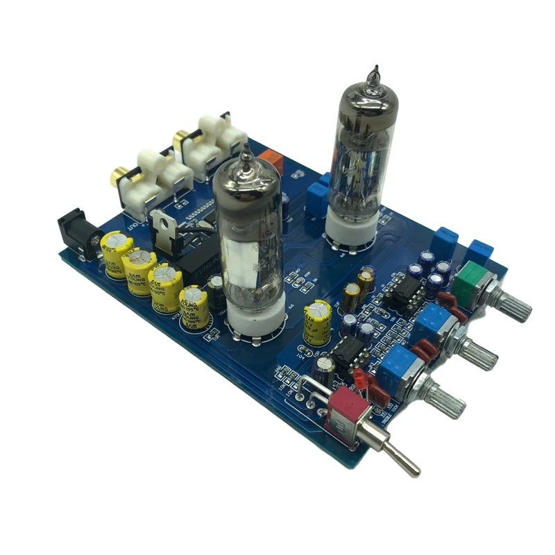 

Amplificador Bluetooth Tube Preamplifier Fever Hifi 6J5 Bile Vacuum Tube Preamp JRC5532 Pre Amplifier Tone Control Board