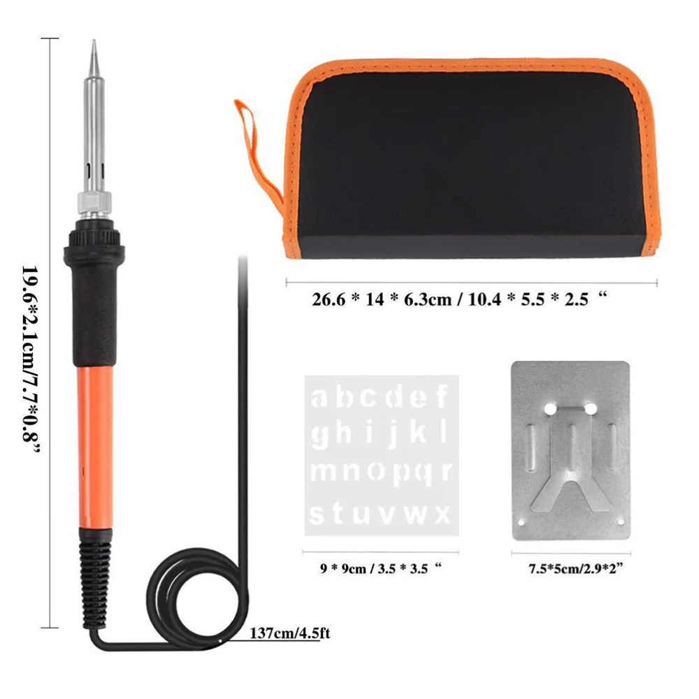 

1 Set/71PCS Electric Powered Soldering Pen Adjustable Electric Welding Electric Soldering Iron Tools (US Plug)