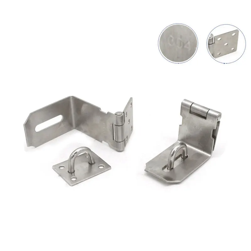 Пряжка для двери из нержавеющей стали с прямым углом 90 градусов|Дверные задвижки|