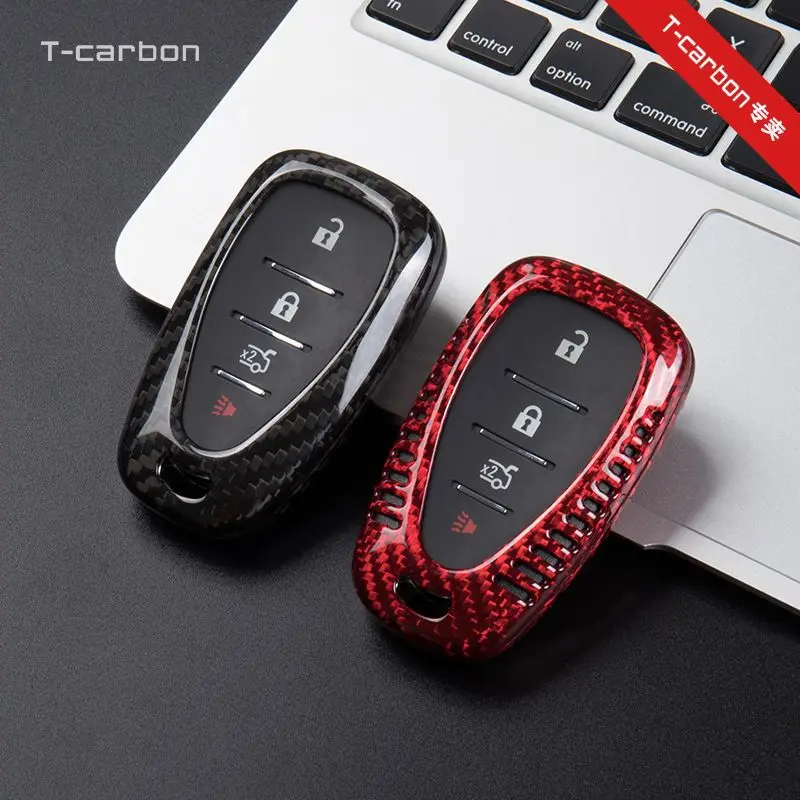 Чехол для автомобильного ключа с дистанционным управлением из углеродного