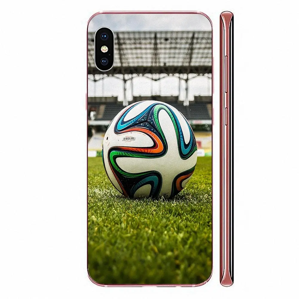 Transparent Cover Case Soccer Football R For Huawei Honor 5C 5X 6A 6X 7 7A 7X 8 8A 8S 8X 9 10 30 Lite Pro Y6 II Y7 Y9 Prime 2019 | Мобильные