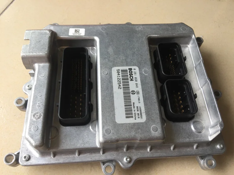 SHACMAN 0281020048 дизельный двигатель ECU компьютерная плата 504122542 для SAIC Hongyan Jieshi Sophie Iveco EDC7