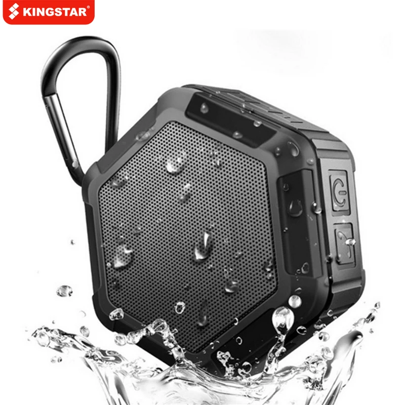 

Беспроводной Bluetooth-динамик KINGSTAR с сабвуфером, мощный уличный спортивный MP3-плеер IP65, музыкальный динамик с басами для iPhone, Samsung