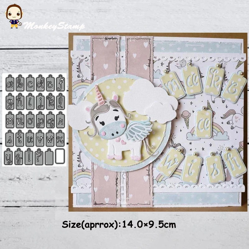 Обезьяна металлические Вырубные штампы трафареты для сделай сам скрапбукинг