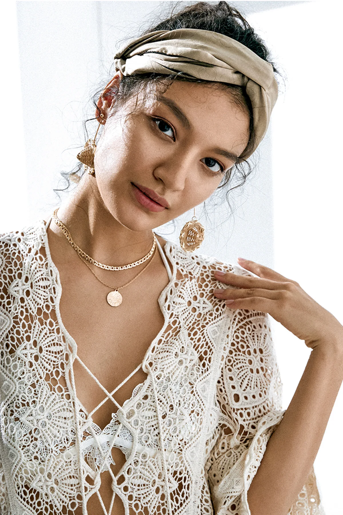 2020 сексуальное прозрачное открытое свободное летнее платье пляжный кафтан Белая