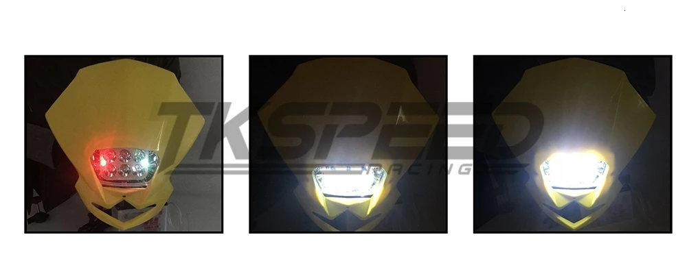 Универсальный светодиодный головной фонарь для мотокросса для KLX KDX для моделей ktm и rmz DRZ DR XR YZ CR Moto