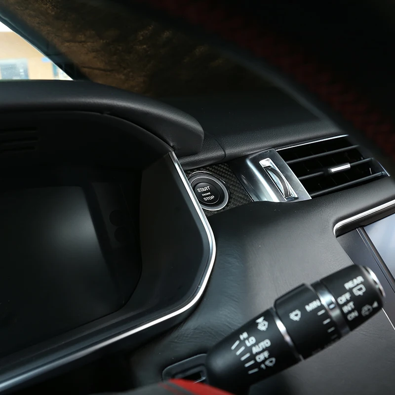 Отделка пассажира из настоящего углеродного волокна для Range Rover Sport RR 2014-2019 LHD