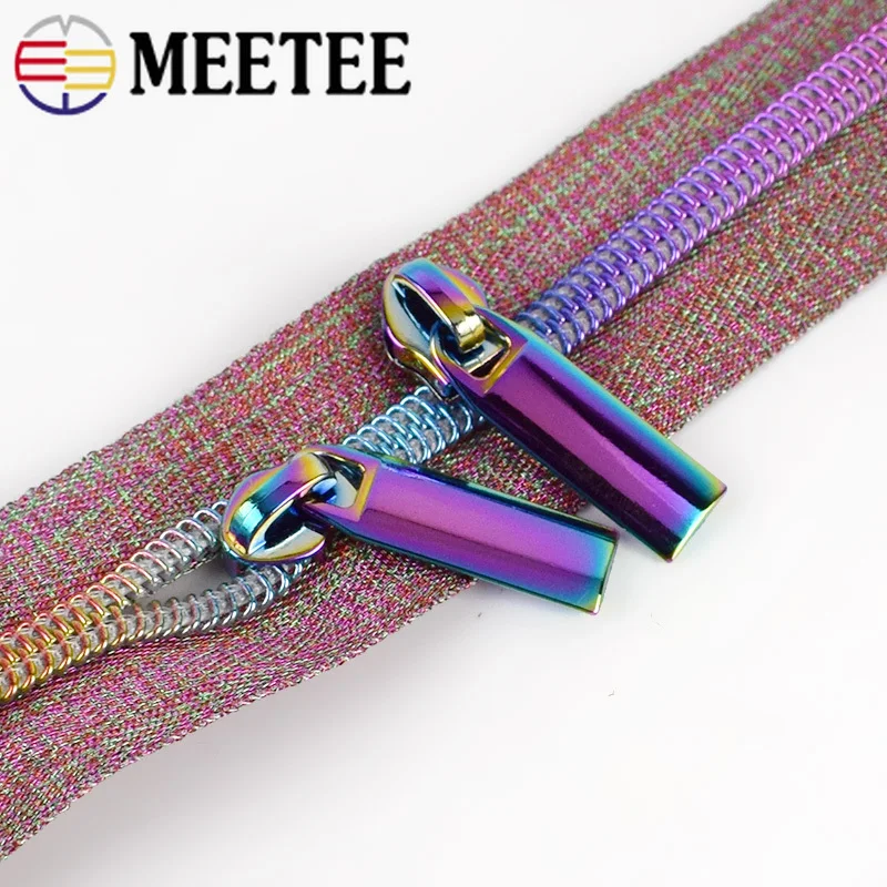 

2Meters 5# Open-End Nylon Zipper For Sewing DIY Zip Sports Coat Clothes Zippers Garment Accessories KY244