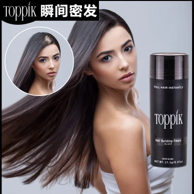 TOPPIK Hair Fibers Keratin Thickening Spray Hair Building Fibers 27.5g Loss Products Instant Wig Regrowth Powders